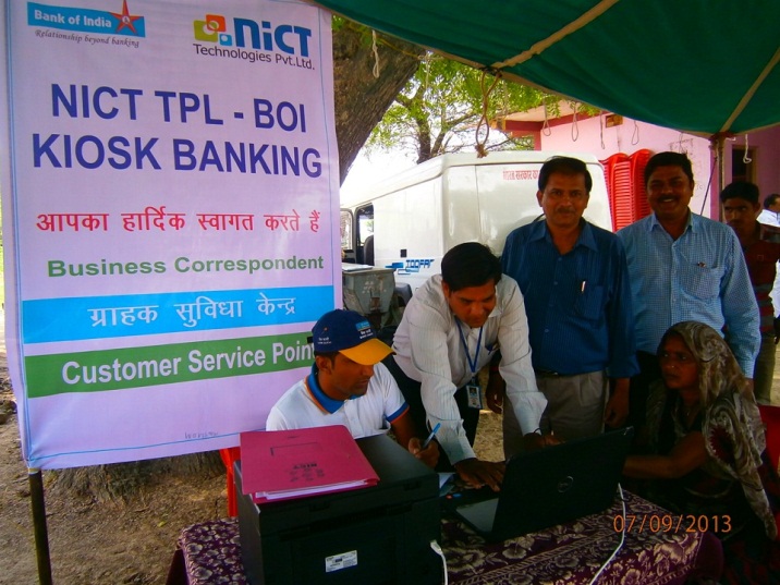 Excellent Work Done By NICT Technologies Pvt. Ltd. SBI Kiosk Banking  services During Lockdown. - YouTube